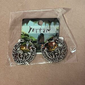 Melanie Martinez PORTALS Mushroom Hoop Earrings 🍄